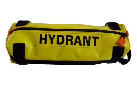 hydrant bag for firefighting.